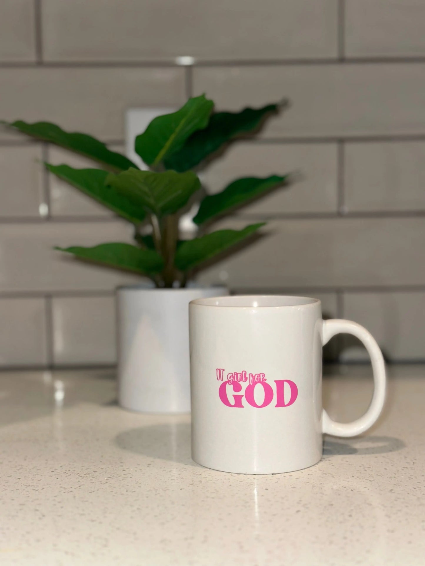 IT Girl for God Mug Celeste Muse